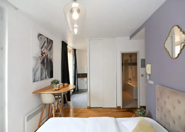 404 - Petit Bijou Dans Immeuble Hotelier 5 - Flat-guest פריז
