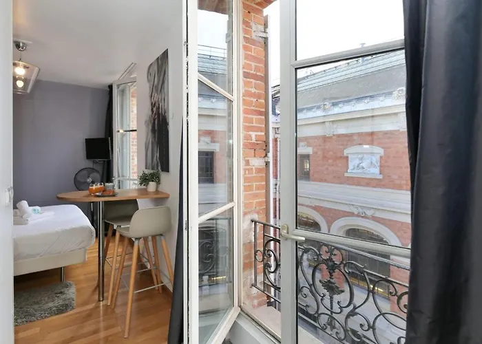 404 - Petit Bijou Dans Immeuble Hotelier 5 - Flat-guest Apartamento *