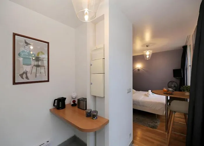 404 - Petit Bijou Dans Immeuble Hotelier 5 - Flat-guest Apartamento